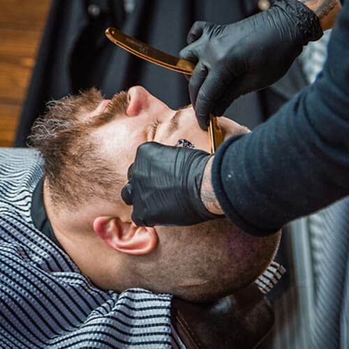 Бритьё бороды и головы в Oldboy Barbershop